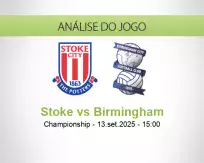 Prognóstico Stoke Birmingham (13 September 2025)