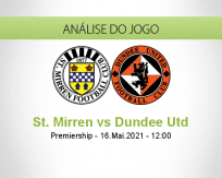 Prognóstico St. Mirren Dundee Utd (16 Maio 2021)