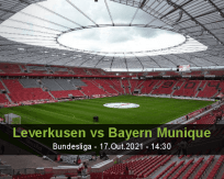 Leverkusen vs Bayern Munique