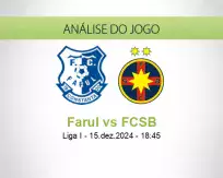 Prognóstico Farul FCSB (15 December 2024)