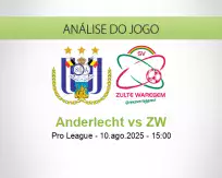 Prognóstico Anderlecht ZW (10 August 2025)