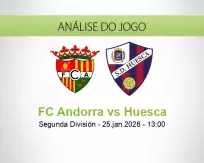 Prognóstico FC Andorra Huesca (25 January 2026)