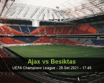 Ajax vs Besiktas