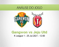 Prognóstico Gangwon Jeju Utd (25 Julho 2021)