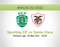 Prognóstico Sporting CP Santa Clara (05 Março 2021)