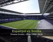 Prognóstico Espanyol Sevilla (25 October 2024)