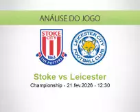 Prognóstico Stoke Leicester (21 February 2026)