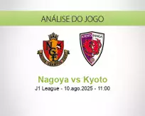 Prognóstico Nagoya Kyoto (10 August 2025)