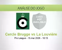 Prognóstico Cercle Brugge La Louvière (15 March 2026)