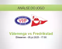 Prognóstico Vålerenga Fredrikstad (05 July 2025)