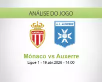 Mónaco vs Auxerre