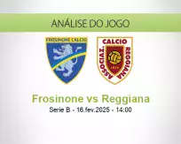 Prognóstico Frosinone Reggiana (16 February 2025)