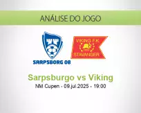 Prognóstico Sarpsburgo Viking (09 July 2025)