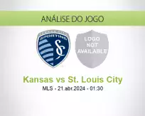 Prognóstico Kansas St. Louis City (21 April 2024)