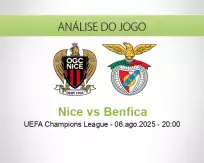 Nice vs Benfica