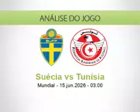 Suécia vs Tunísia