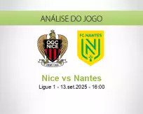 Prognóstico Nice Nantes (13 September 2025)