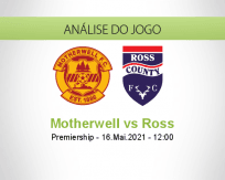 Prognóstico Motherwell Ross (16 Maio 2021)
