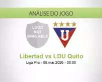 Prognóstico Libertad LDU Quito (08 March 2026)