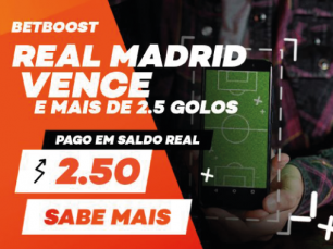 Odd melhorada para o Real Madrid