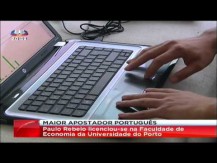 SIC - Livro do Paulo Rebelo em reportagem no Jornal da Noite