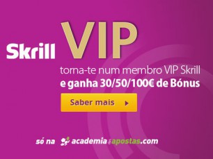 Como ser VIP Skrill e ganhar até 100€ de bónus