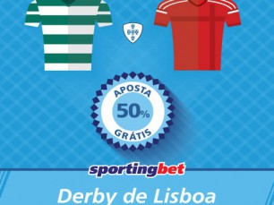 Sporting e Benfica marcam e tu ganhas 50% com os golos