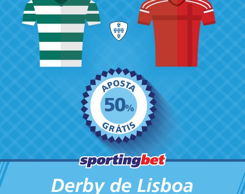 Sporting e Benfica marcam e tu ganhas 50% com os golos