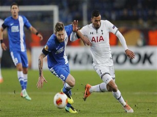 Liga Europa: Tottenham atrás do prejuízo