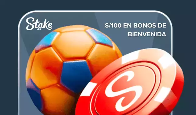 Stake Bono de Bienvenida - Hasta S/100