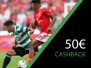 50€ no Benfica vs Sporting