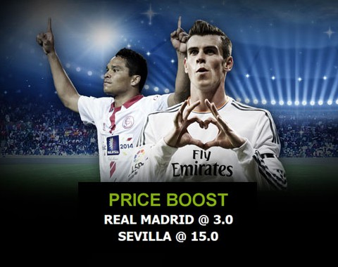 Real Madrid vs Sevilha: o maior prémio que vais encontrar ao apostar em qualquer uma destas equipas