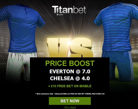 Everton vs Chelsea: o maior prémio que vais encontrar ao apostar nestas equipas