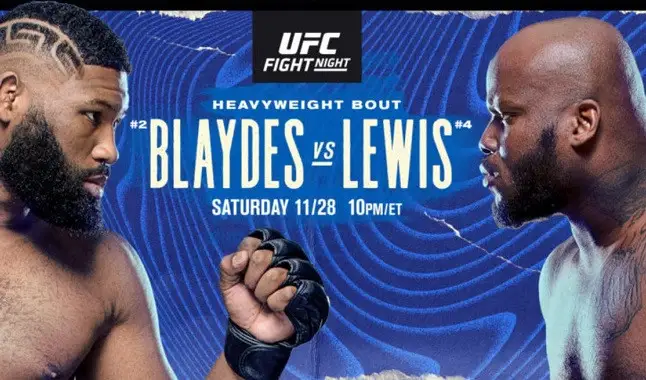 Todo sobre la pelea entre Curtis Blaydes y Derrick Lewis