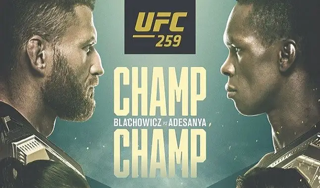 Todo sobre la lucha entre Jan Blachowicz x Israel Adesanya