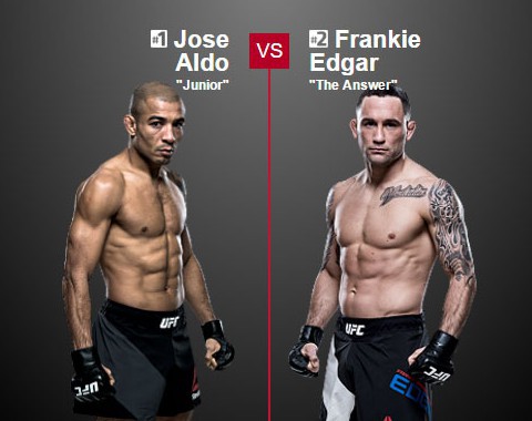 José Aldo vs Frankie Edgar (UFC - 9 July