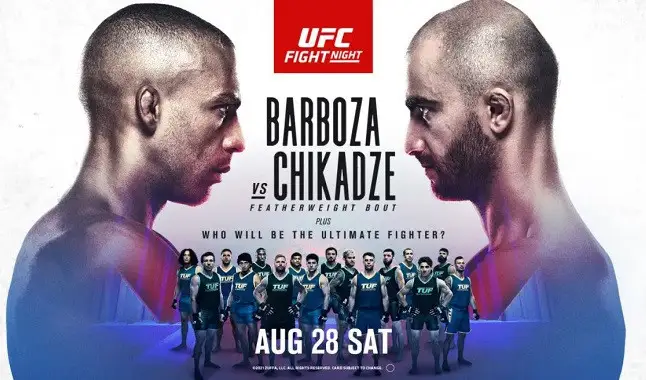 UFC Vegas 35: Barboza vs. Chikadze