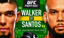 UFC Vegas 38: Santos vs. walker