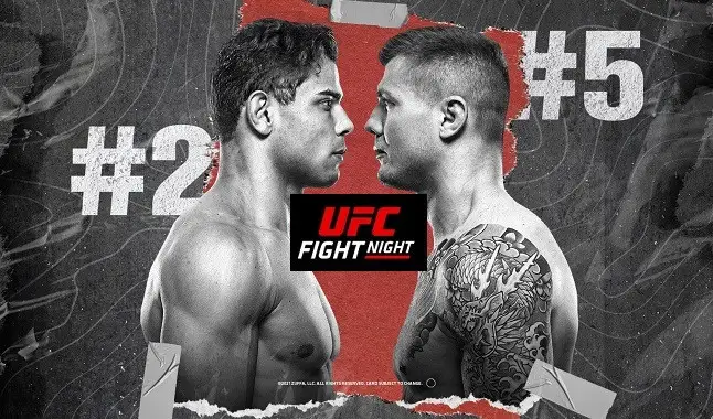 UFC Vegas 41: Borrachinha vs Vettori