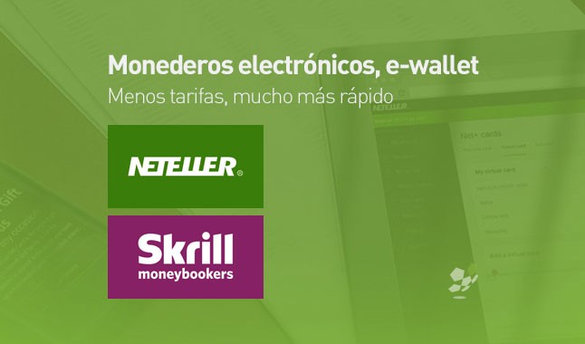 Uso de monederos electrónicos Neteller y Skrill para administrar sus apuestas