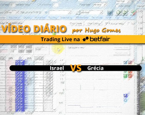 Vídeo comentado de Trading ao Vivo na Betfair: jogo Israel vs Grécia