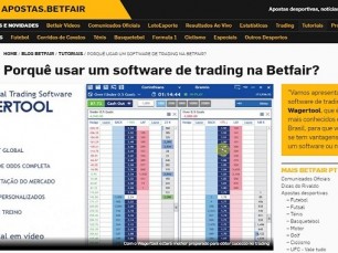 Wagertool: o software de trading recomendado pela Betfair Brasil